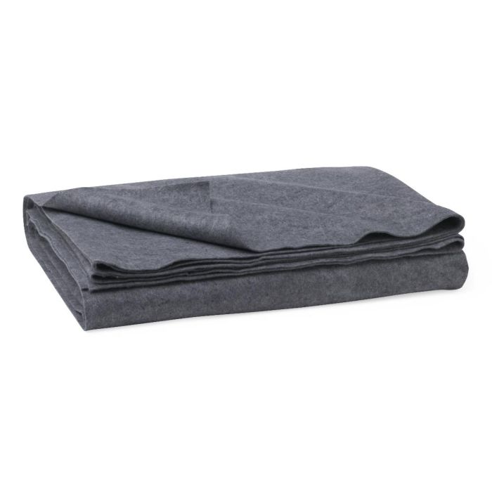 Disposable Grey Blanket - Polyester Blend