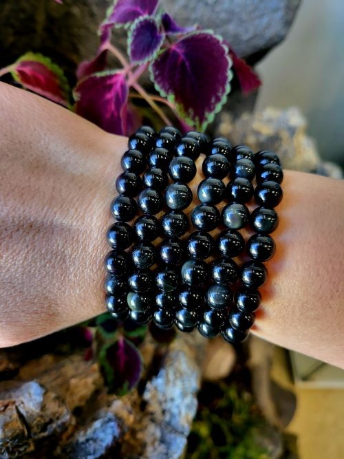 Obsidian Gemstone Bracelet