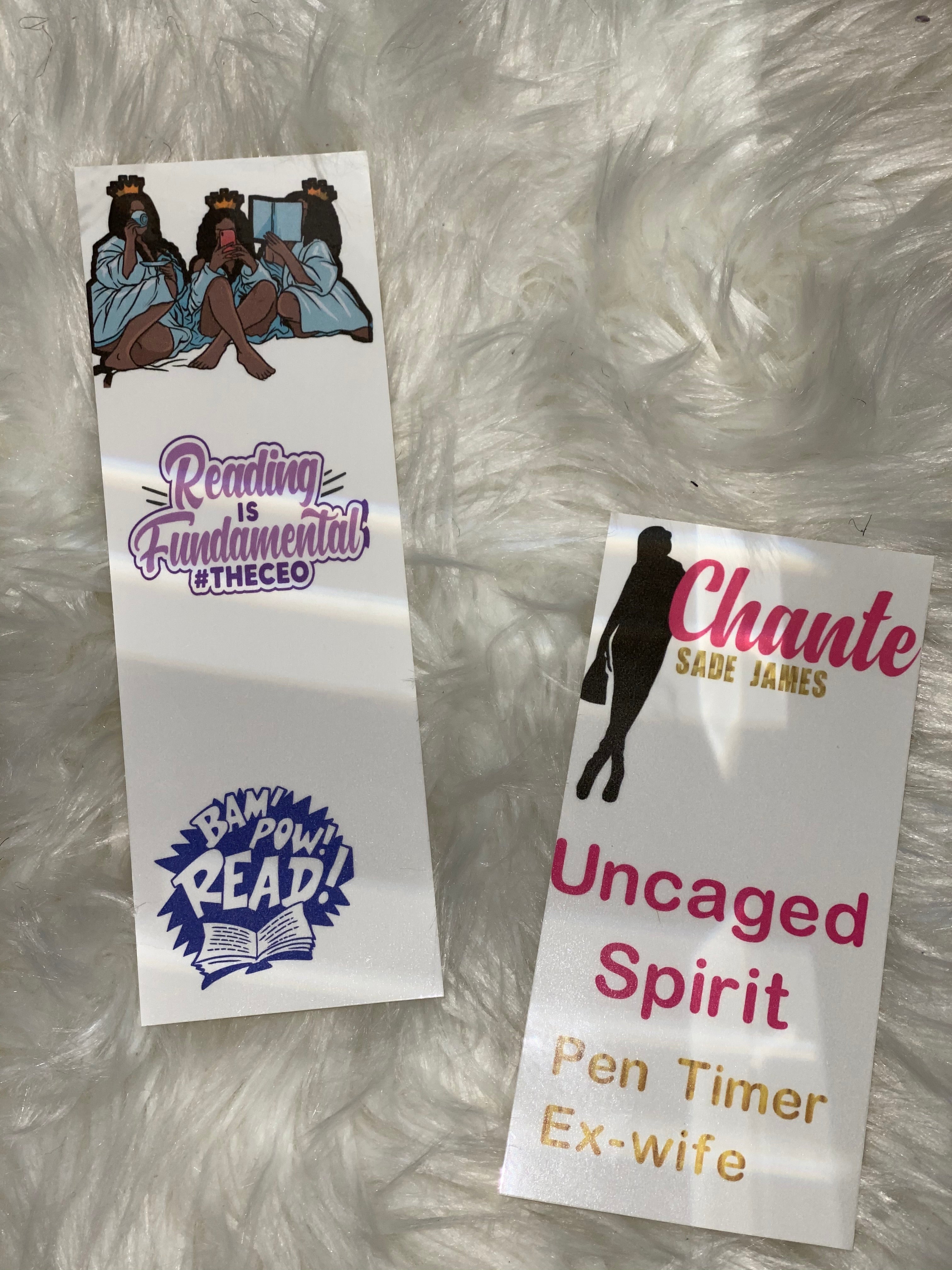 Custom Bookmarks Set of 12 - Personalized Business & Gift Bookmarks