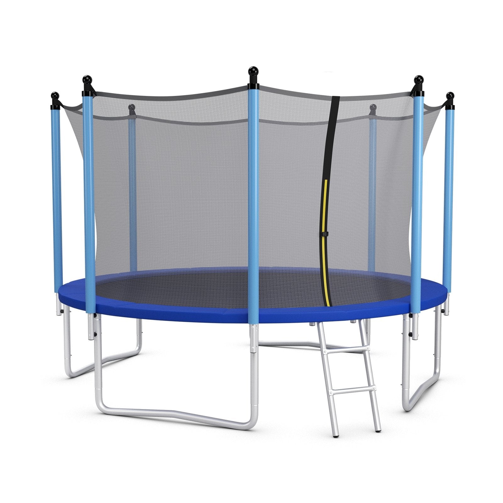 Outdoor Trampoline with Safety Closure Net-8 ft