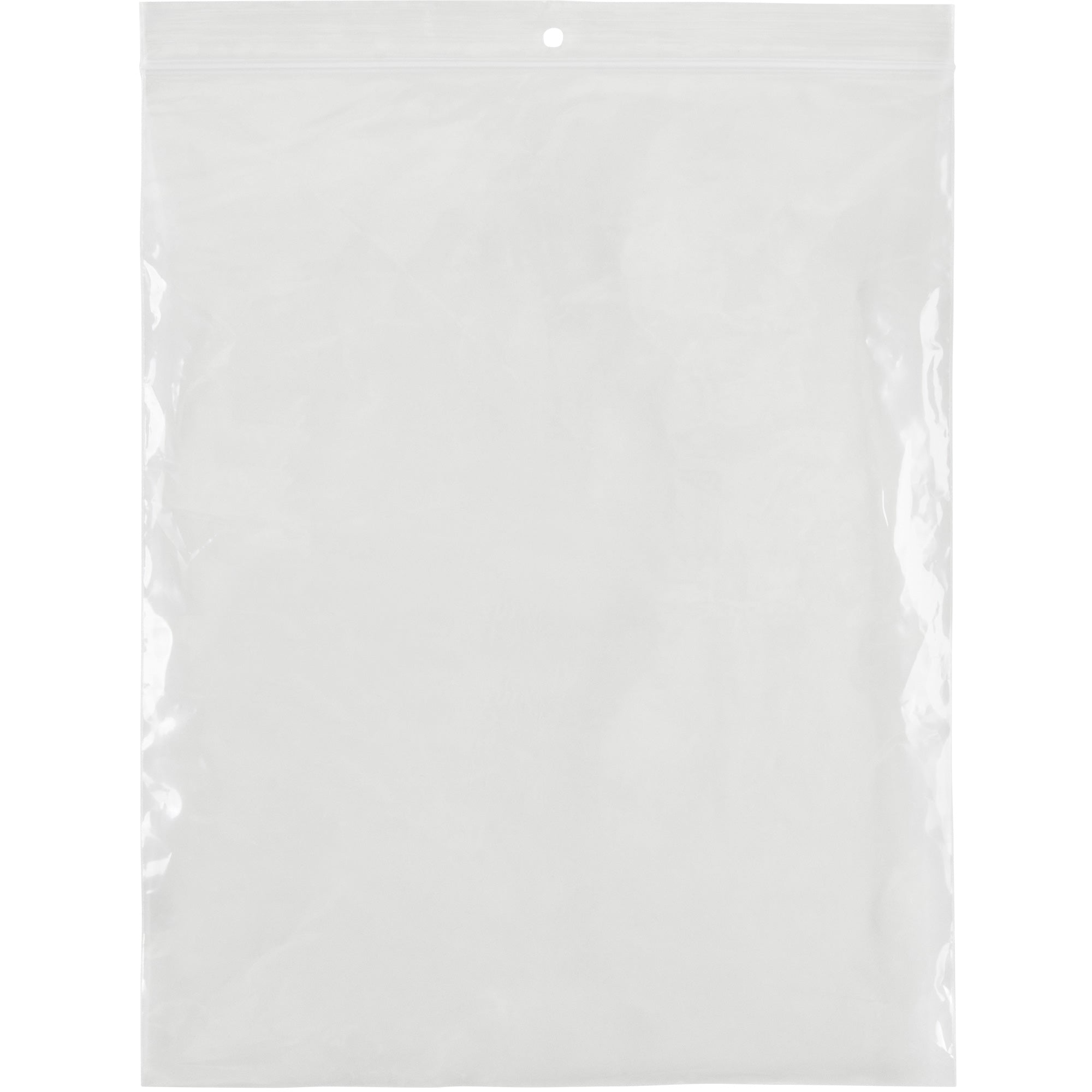 Poly Bags, Reclosable, 10" x 8", 4 mils