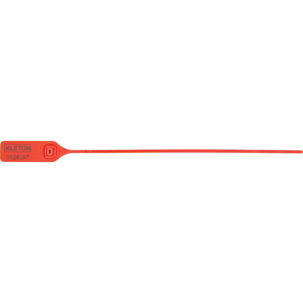 Heavy-Duty Security Seal, 13", Plastic, Pull-Up Seal