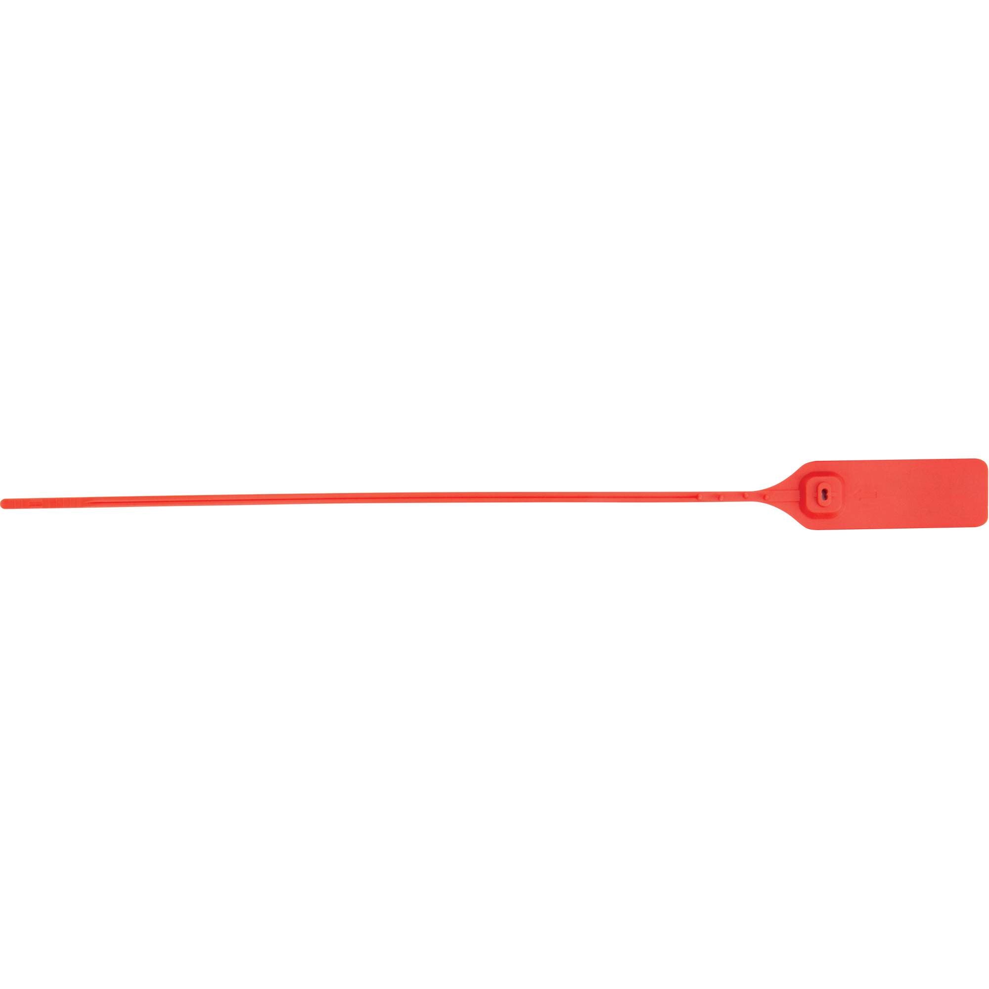 Heavy-Duty Security Seal, 13", Plastic, Pull-Up Seal