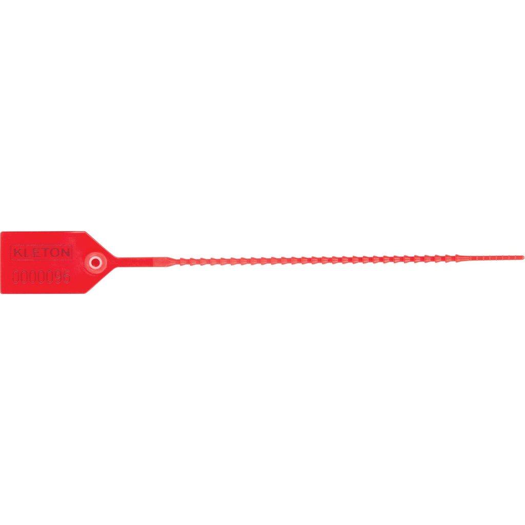 Standard-Duty Security Seal, 9", Plastic, Plastic Seal
