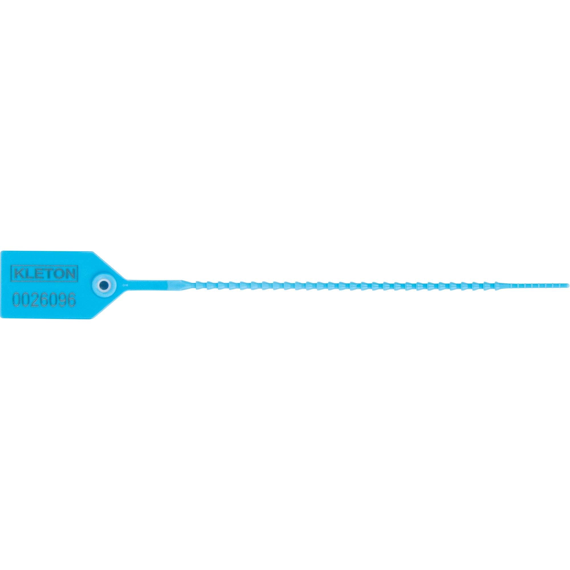 Standard-Duty Security Seal, 9", Plastic, Plastic Seal
