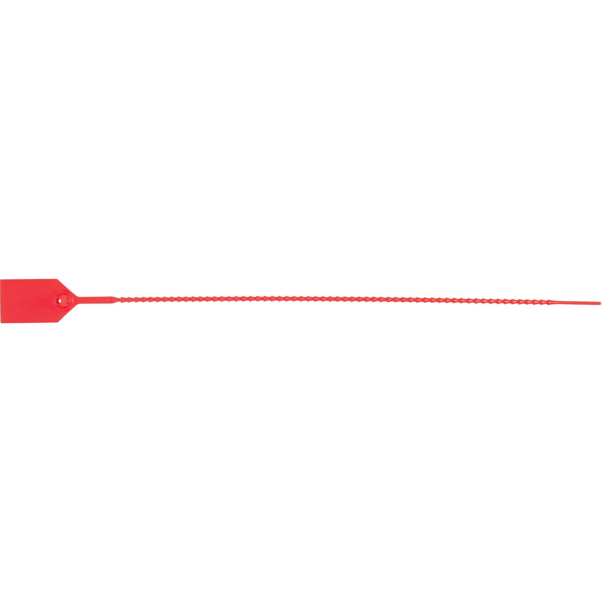 Standard-Duty Security Seal, 15", Plastic, Plastic Seal