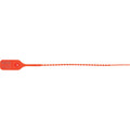 Standard-Duty Security Seal, 9", Plastic, Pull-Through