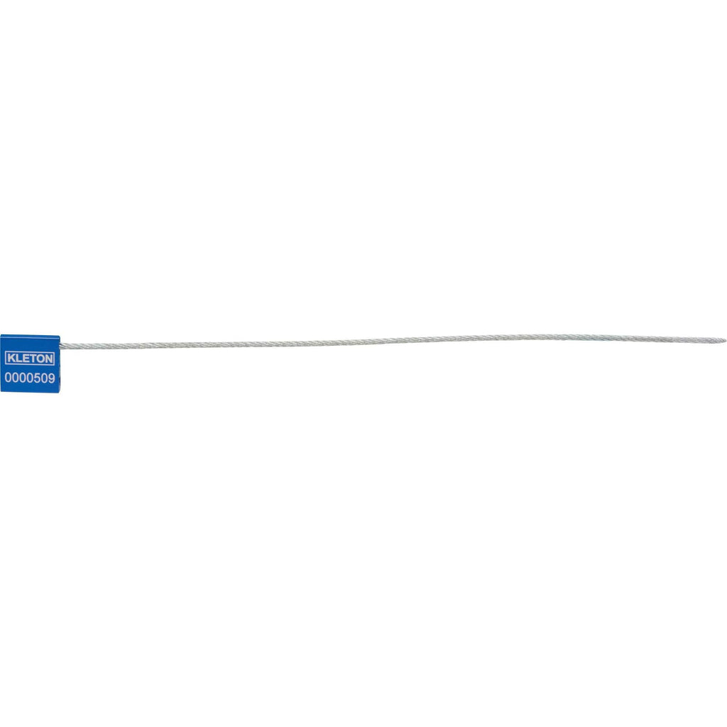 High Security Security Seal, 12", Metal, Cable Seal