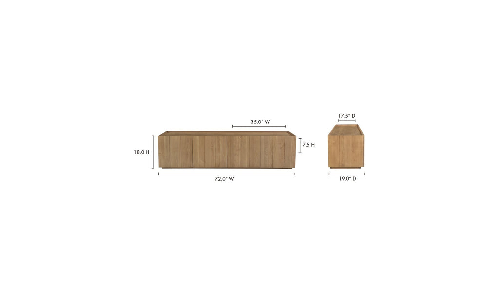Plank Media Cabinet