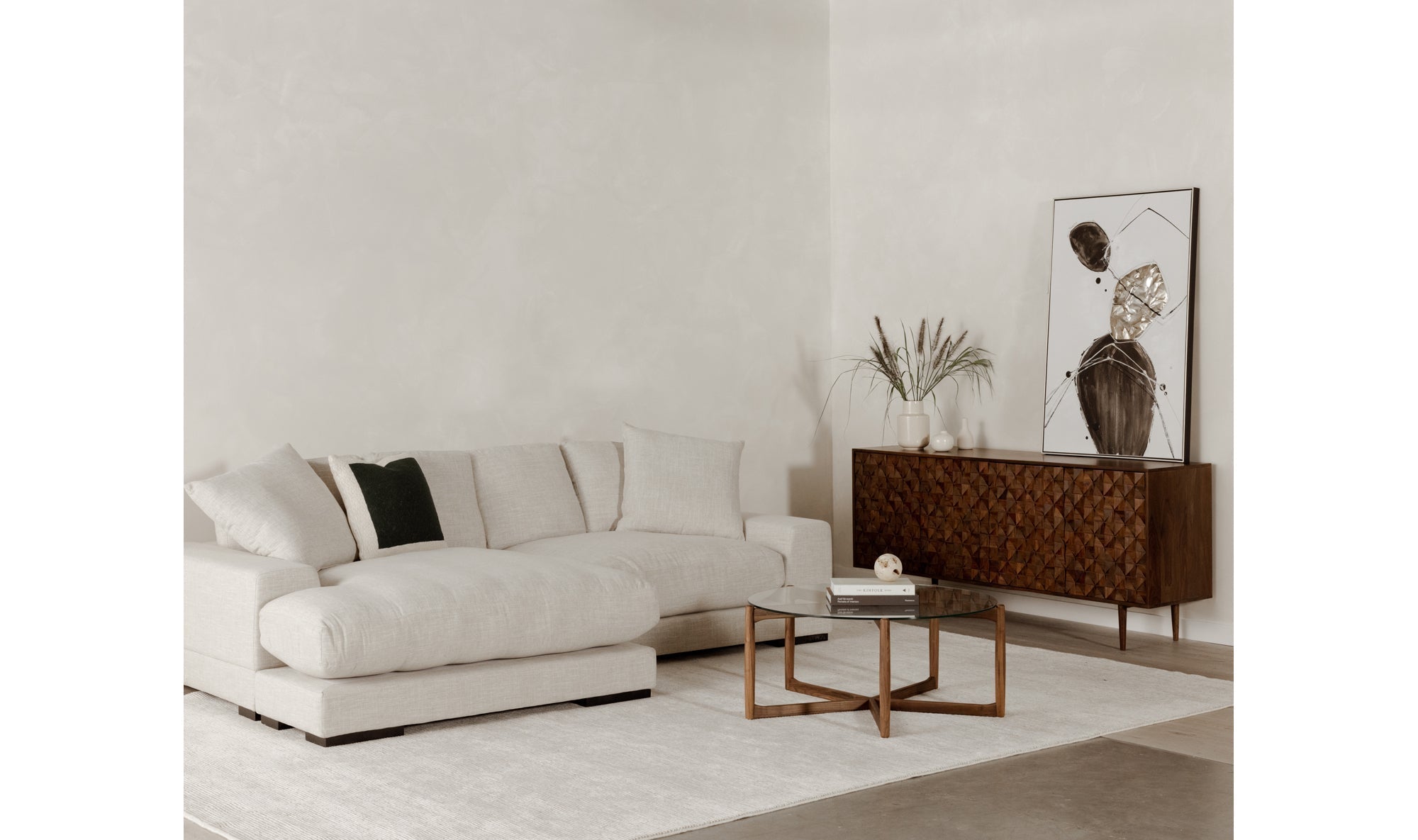 Preston Reversible-Chaise Sectional