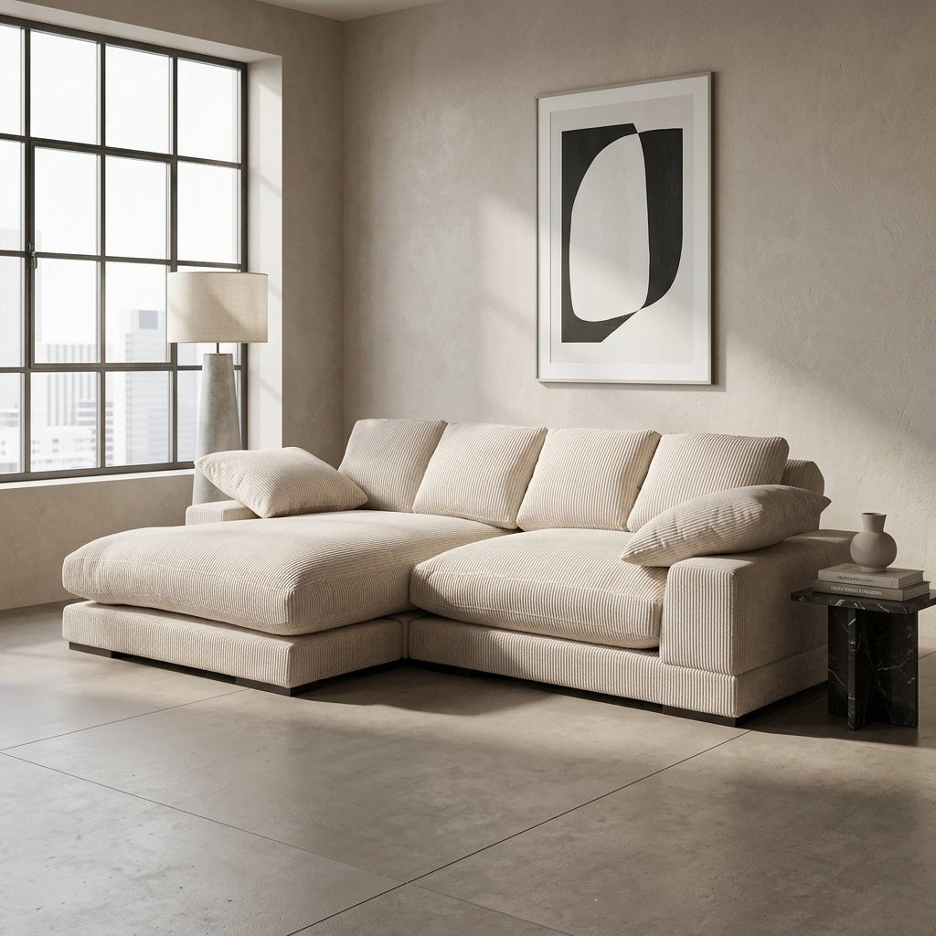 Preston Reversible-Chaise Sectional