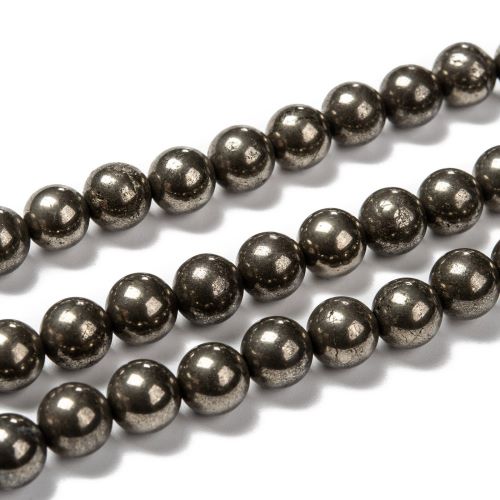 Pyrite Gemstone Beads