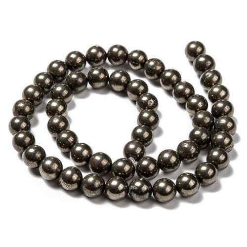 Pyrite Gemstone Beads
