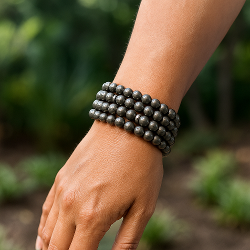Pyrite Gemstone Bracelet