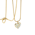 Lucky Heart Shell Pendant