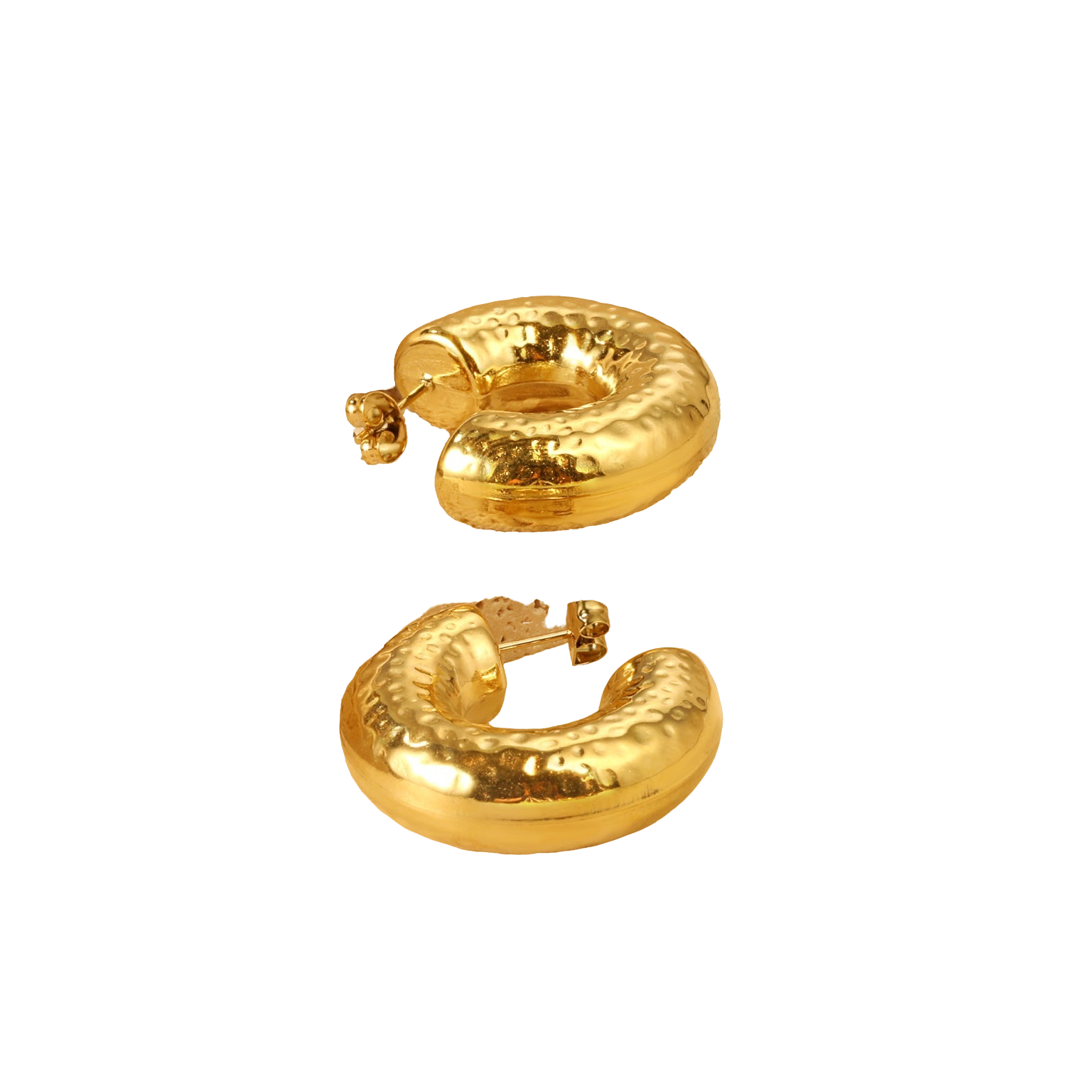 Textured C-Hoops