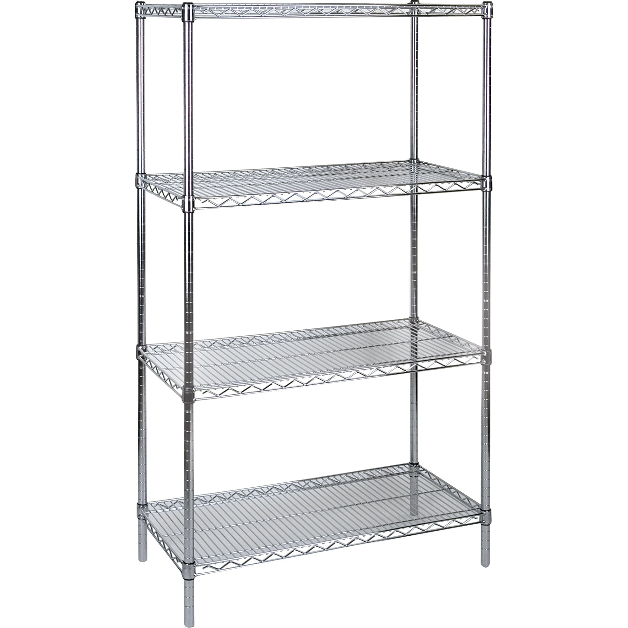 Standard-Duty Chromate Wire Shelving