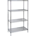Standard-Duty Chromate Wire Shelving