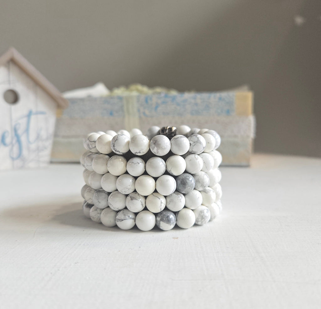 Howlite Gemstone Bracelet
