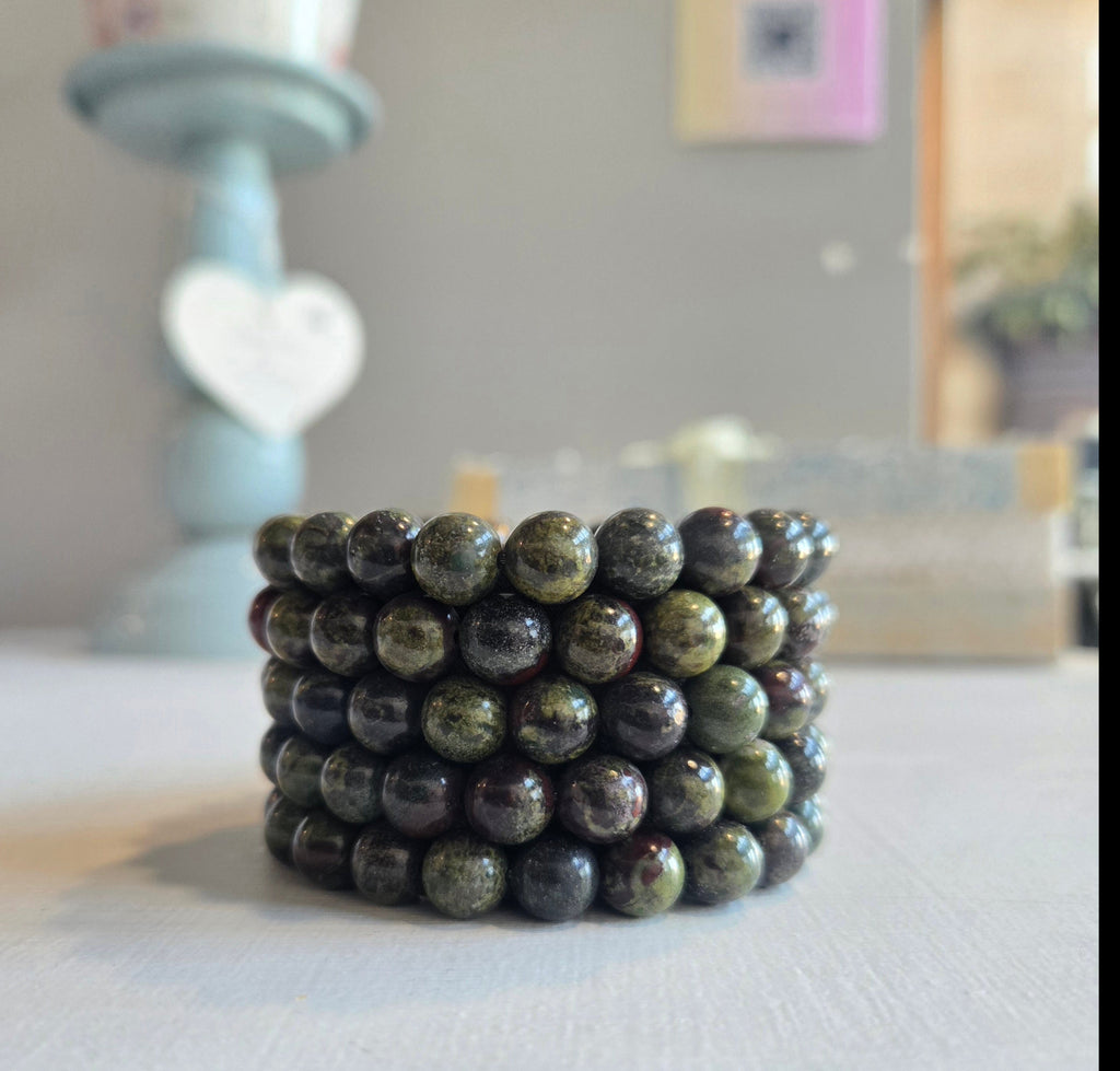 Dragons Blood Jasper Gemstone Bracelet