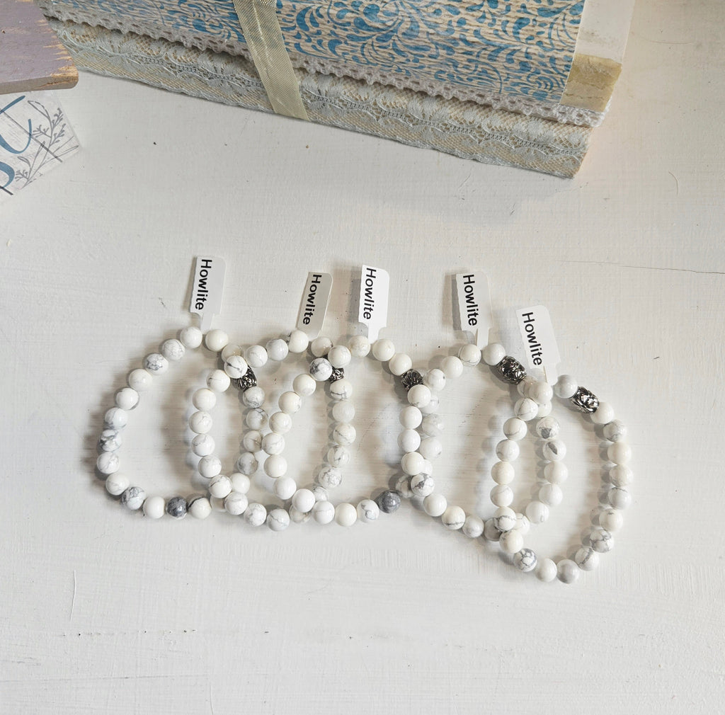 Howlite Gemstone Bracelet