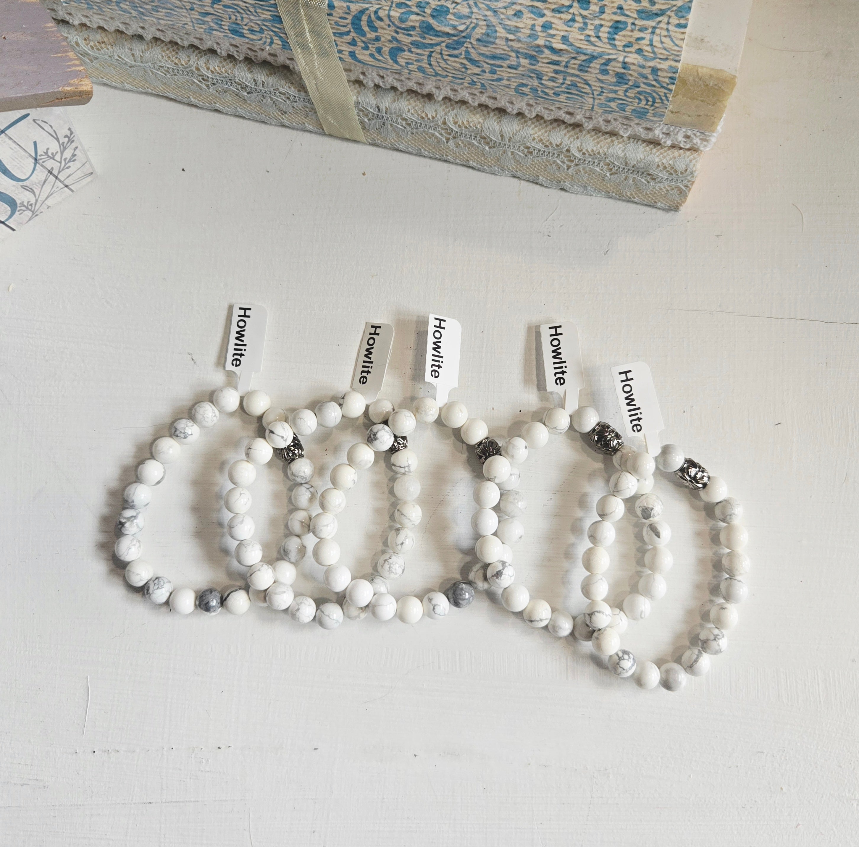 Howlite Gemstone Bracelet
