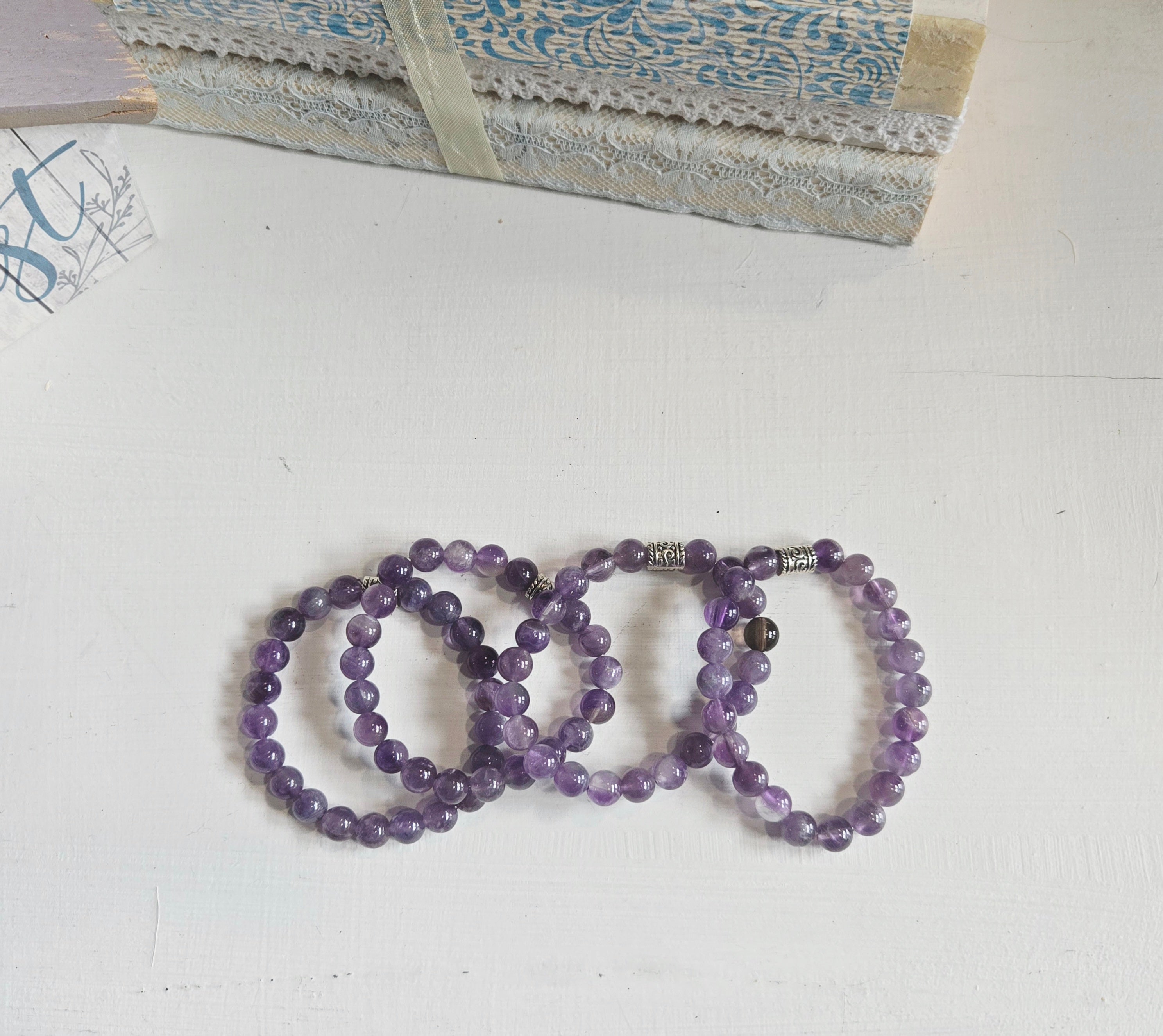 Amethyst Gemstone Bracelet