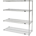Heavy-Duty Chromate Wire Shelving