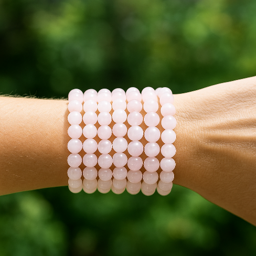 Rose Quartz Gemstone Bracelet