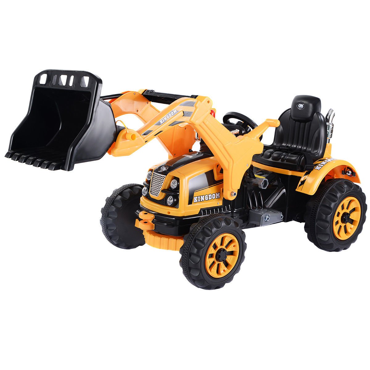 12 V Battery Powered Kids Ride on Dumper Truck-Blue