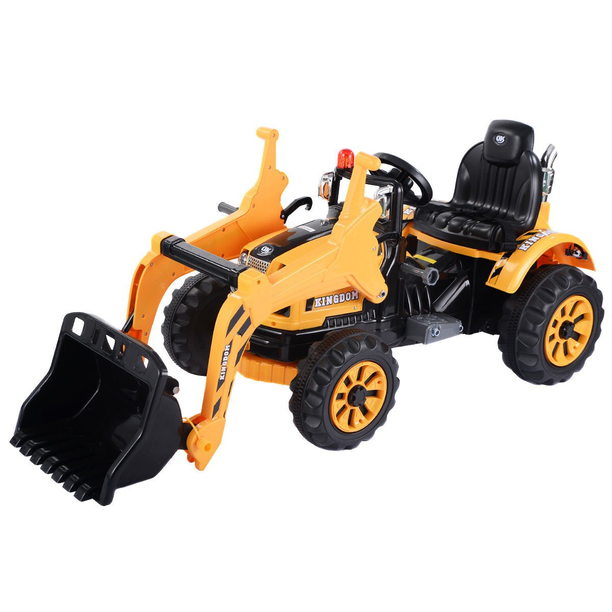 12 V Battery Powered Kids Ride on Dumper Truck-Blue