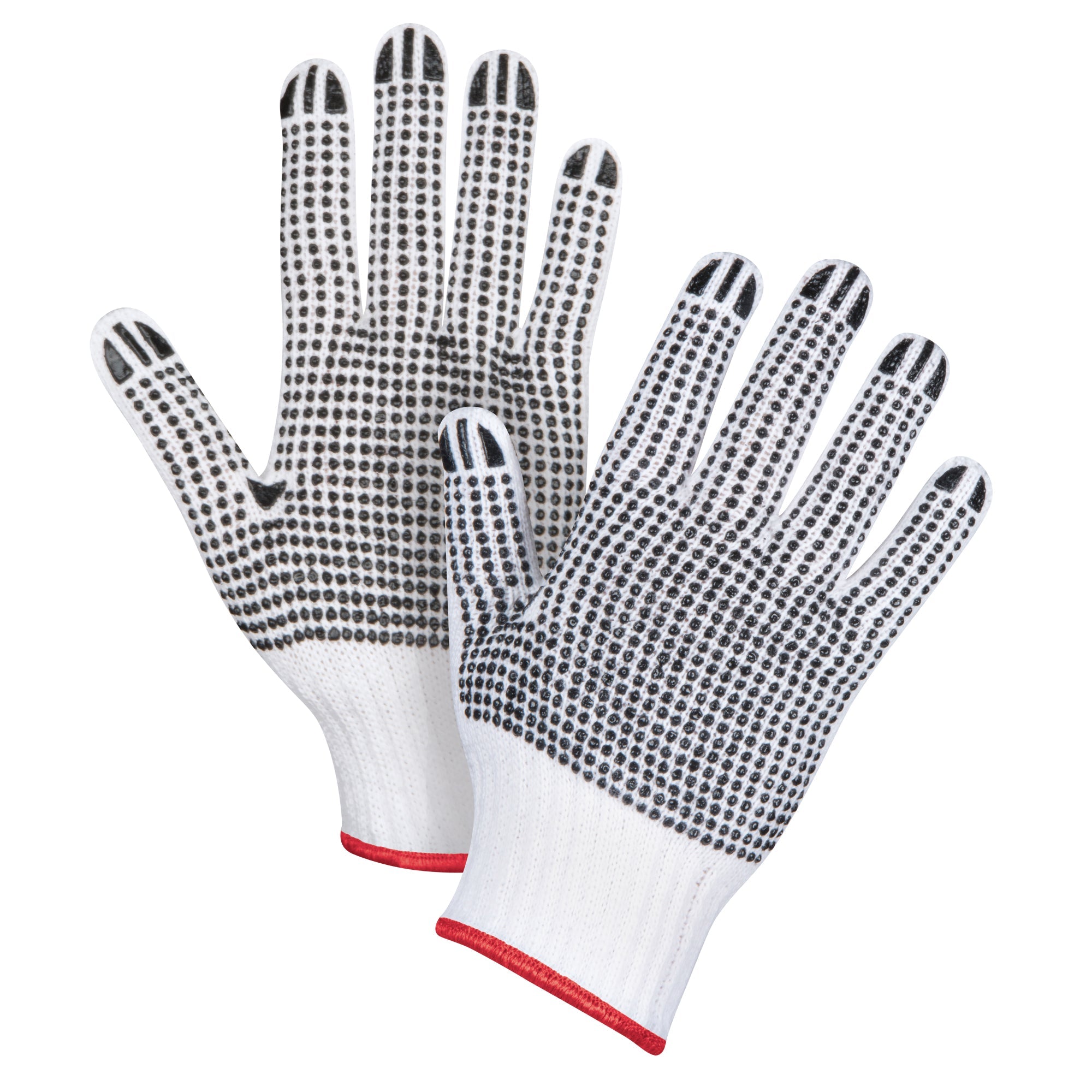 Double-Sided Dotted String Knit Gloves
