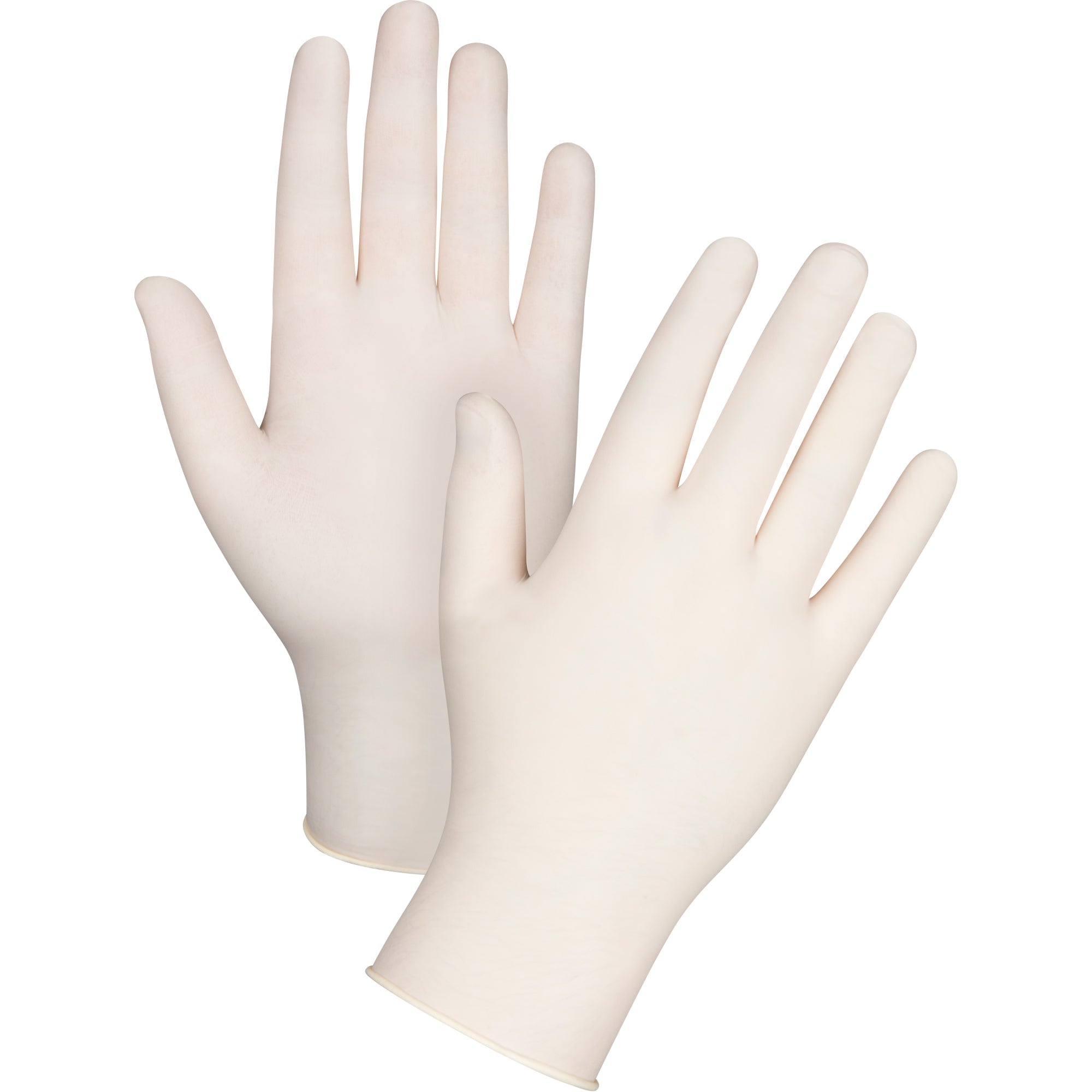 Premium Sensitive Skin Examination Gloves, X-Large, Latex, 4-mil, Powder-Free, Natural