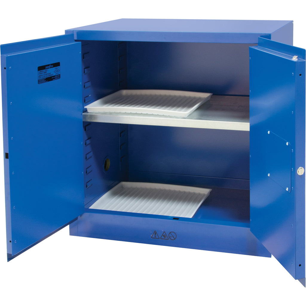 Corrosive Liquids Cabinet, 22 gal., 35" x 35" x 22"