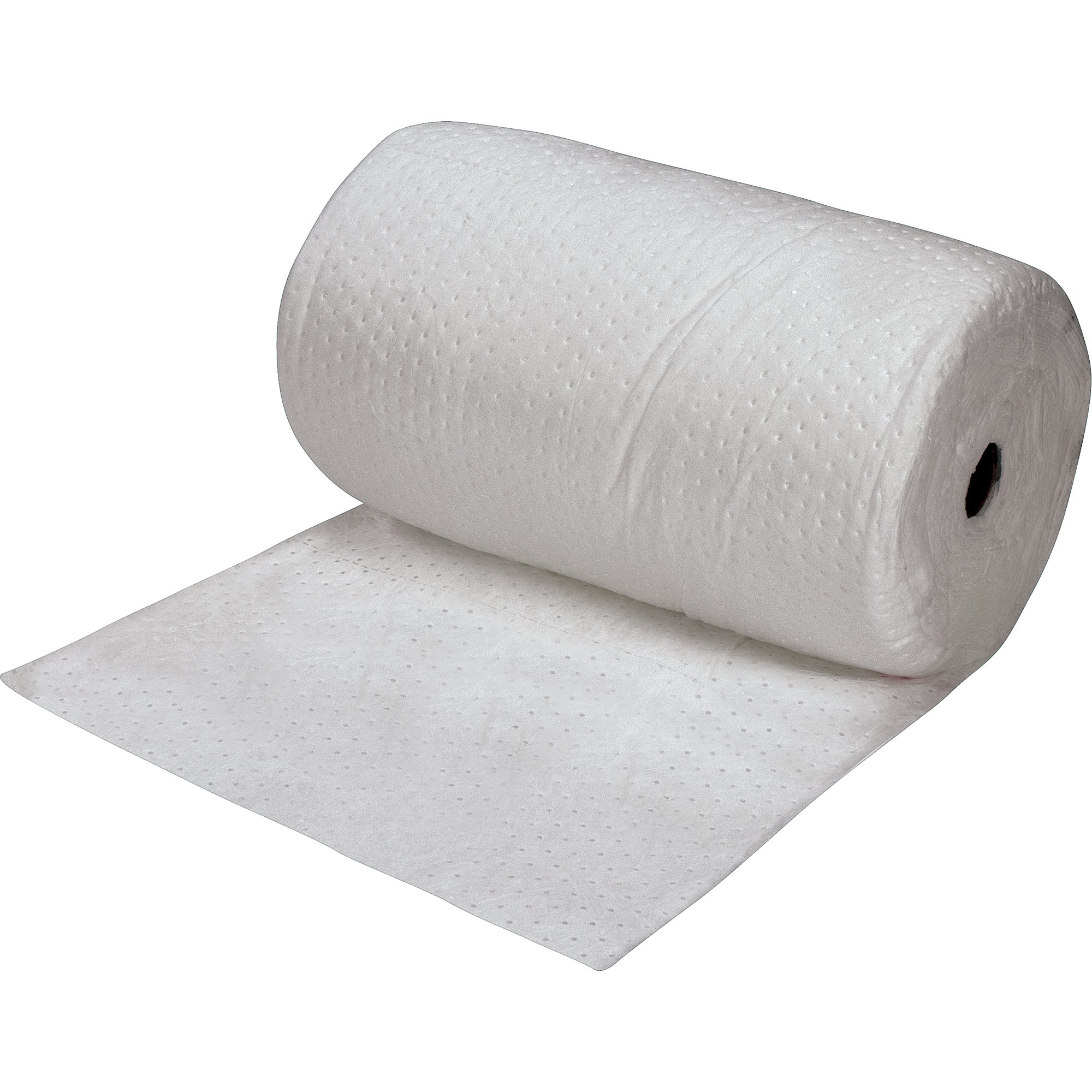 Premium Bonded Sorbent Rolls, Lightweight, 300' L x 30" W, 55 Gal. Absorbancy