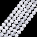 Satin Spar Gemstone Beads