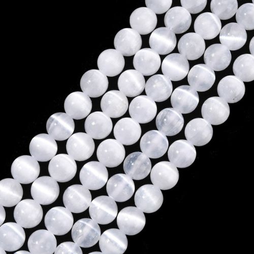 Satin Spar Gemstone Beads