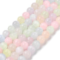 Satin Spar Macaron Gemstone Bead
