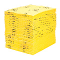 Premium Caution Pads, Universal, 15" x 18", 24.4 gal. Absorbancy