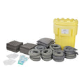 Premium Spill Kit, Universal, Salvage Drum, 95 US gal. Absorbancy