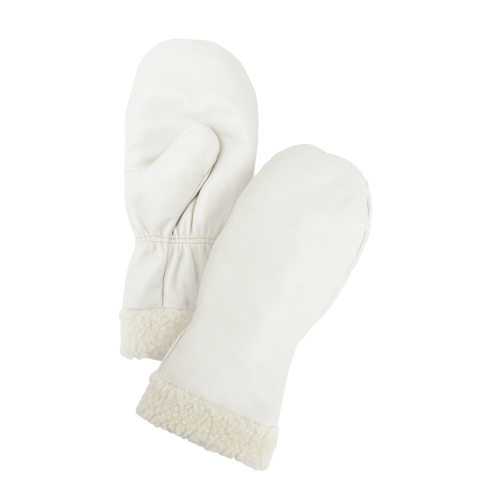 Boa-Lined Premium Grain Winter Mitts, Size Large, Mitt