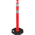 High-Visibility Delineator Post, 42" H, Orange