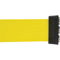 Magnetic Tape Cassette for Build-Your-Own Crowd Control Barrier, 12', Yellow Tape
