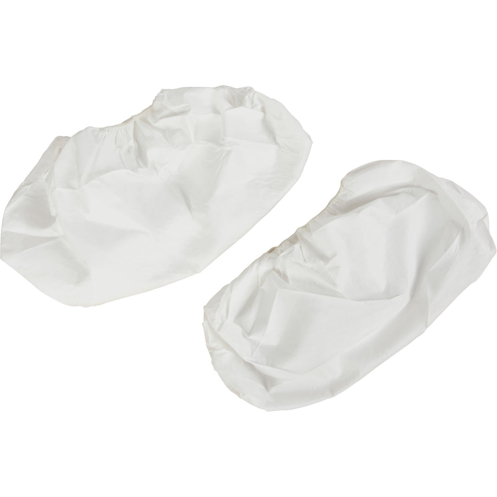 Shoe Covers, One Size, Microporous, White