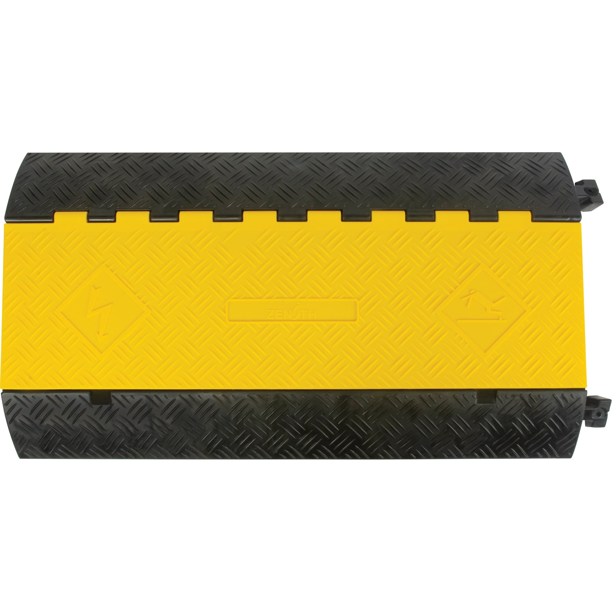 Polyurethane Cable Protector, 3 Channels, 35.43" L x 19.69" W x 3" H