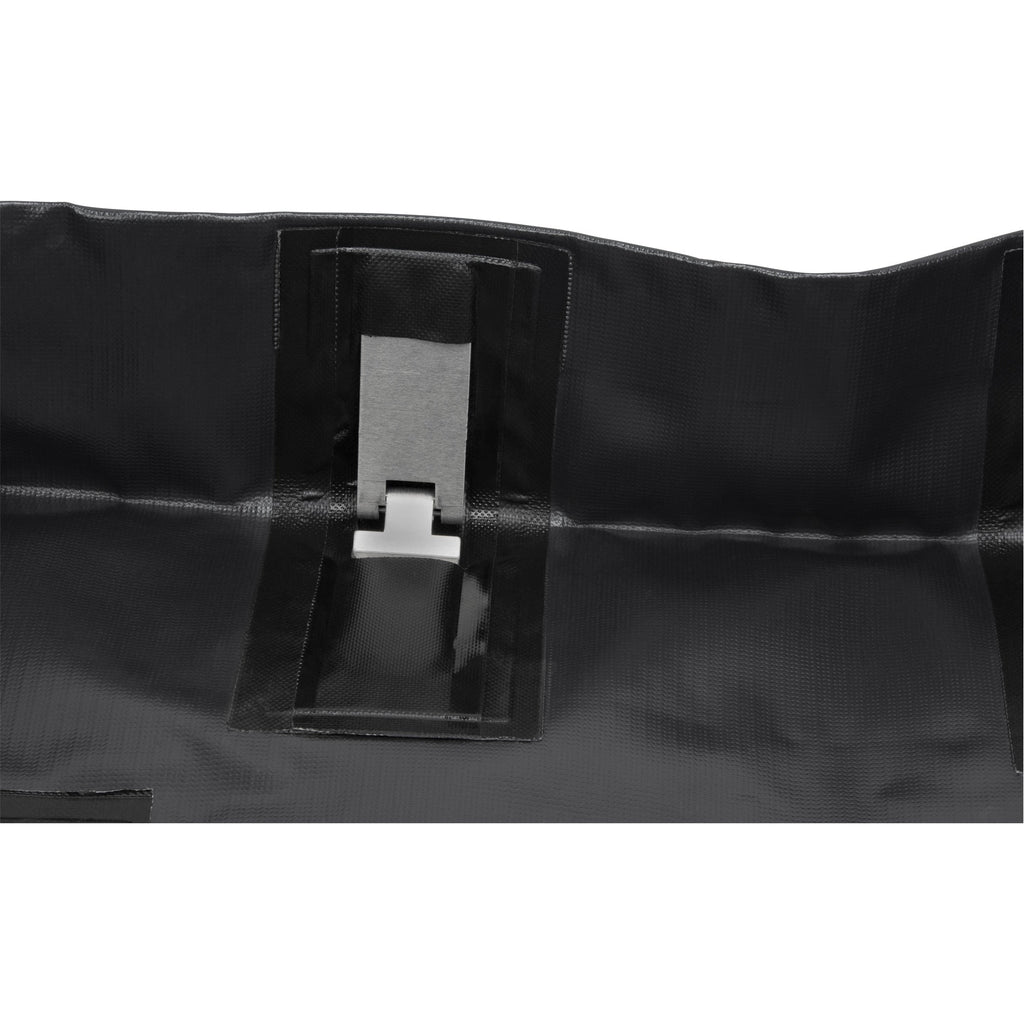 Collapsible Berm, 538.5 US gal. Capacity, 12' W x 12' L x 6" H, Snap-Up Bracket