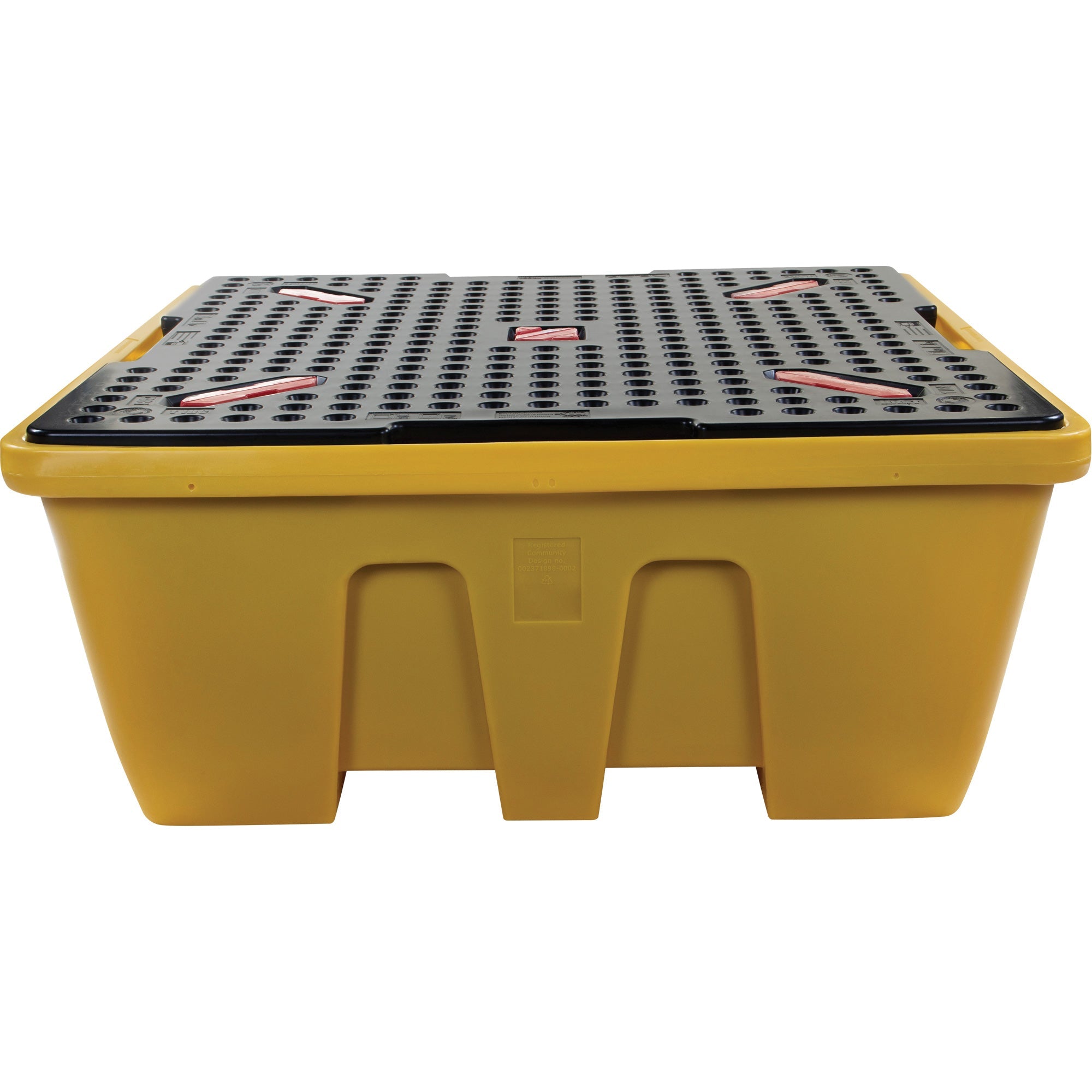 IBC Spill Pallet, 333 US gal. Spill Capacity, 66" x 66" x 27.5"