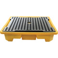 4-Drum Spill Pallet, 66 US gal. Spill Capacity, 57.5" x 57.5" x 12"