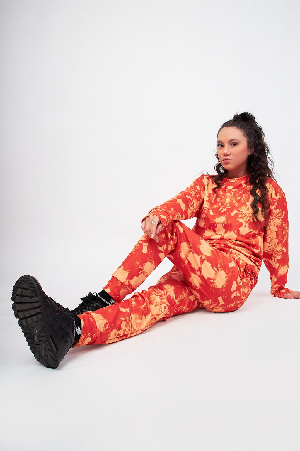 Burnt Orange Mosaic Premium Sweatshirt