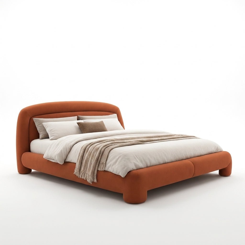 Terracotta King Bed